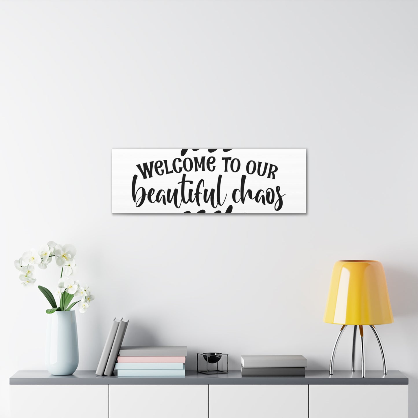 Welcome to Chaos, Home decor quotes, House and home signs, Inspirational home quotes, Home sweet home signs, Welcome home signs, Family home quotes, Living room wall quotes - SaviTraviDesigns