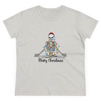 Skeleton Christmas, Christmas Graphic Shirts, Festive Holiday T-Shirts, Ugly Christmas Sweater Tees, Funny Christmas Shirt Designs, Cute Xmas Graphic Tees Ash