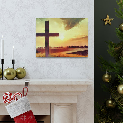 Christian Wall Art, Cross Wall Art, Canvas Gallery Wraps, Christian Country, Christian Art - SaviTraviDesigns