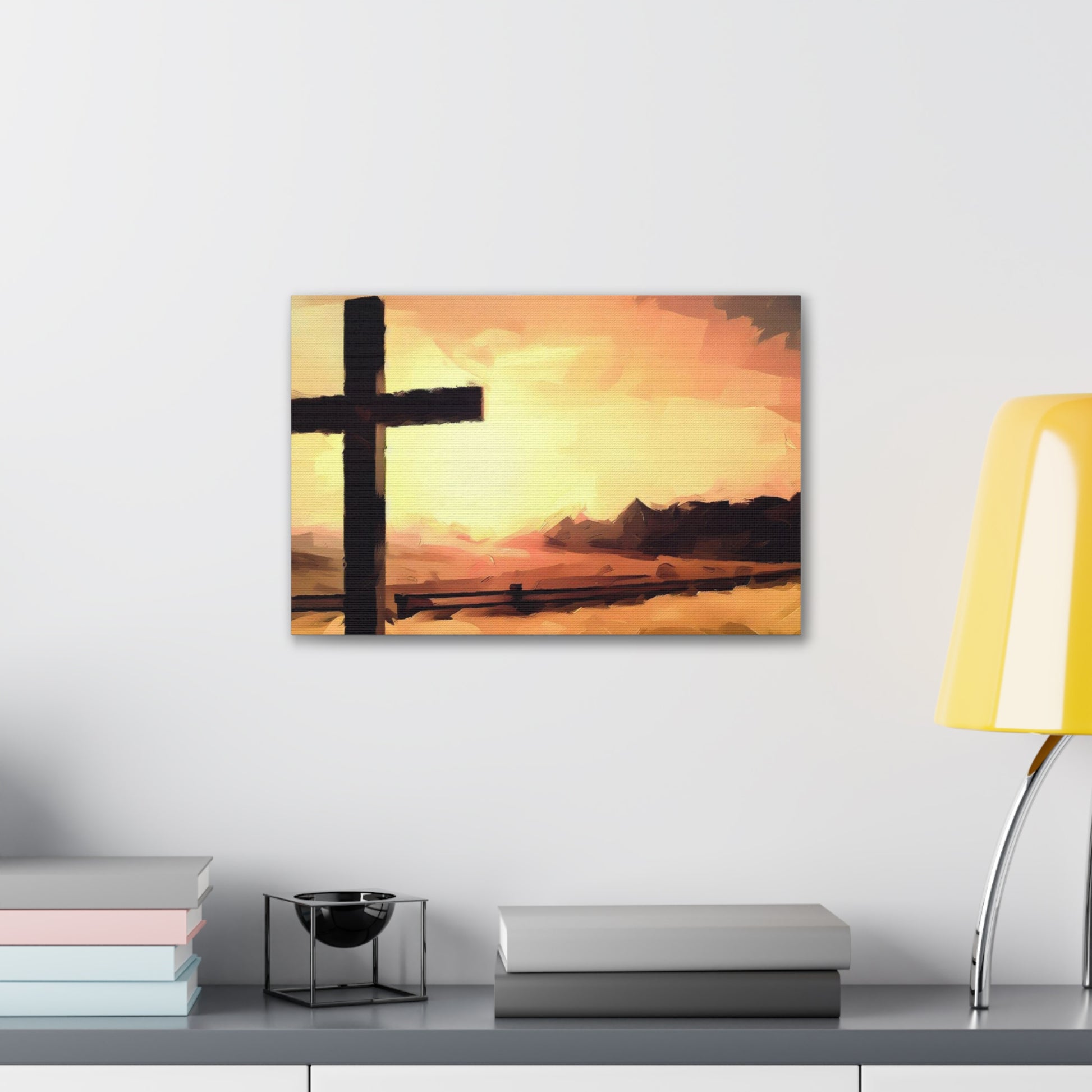 Christian wall art, Cross wall art, country art, Canvas Gallery Wraps - SaviTraviDesigns