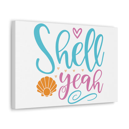 Shell Yea, Mermaid Wall Art, Coastal Mermaid Decor, Beach House Mermaid Signs, Nautical Mermaid Decor, Mermaid Nursery Wall Decor - SaviTraviDesigns