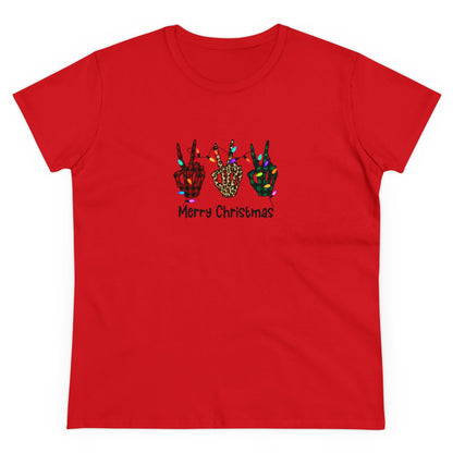 Merry Christmas, Skeleton Christmas, Christmas Graphic Shirts, Festive Holiday T-Shirts, Ugly Christmas Sweater Tees, Funny Christmas Shirt Designs, Cute Xmas Graphic Tees Red