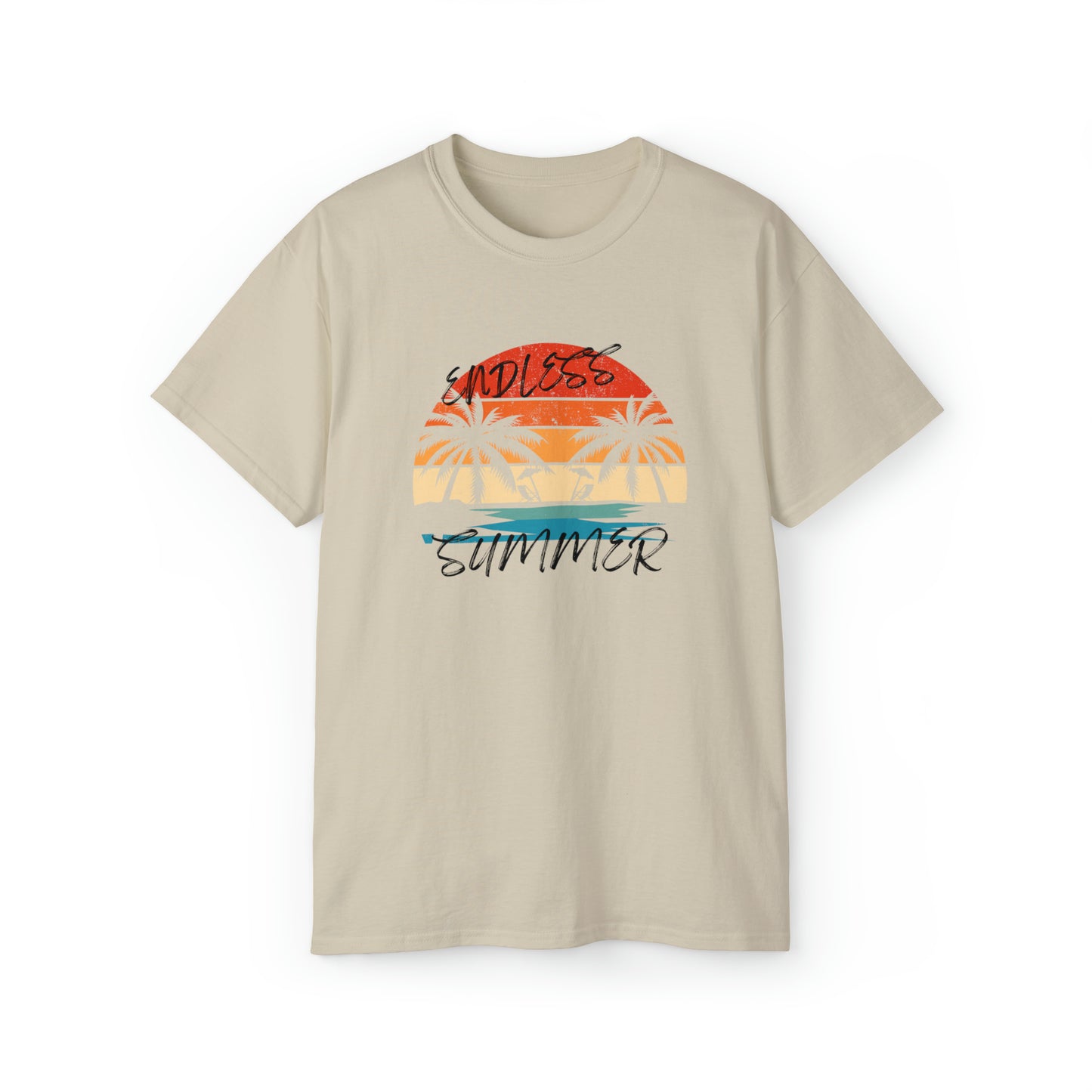 Endless Summer Shirt | Summer Vibe Tee | Nature-Inspired Outdoor Apparel Sand