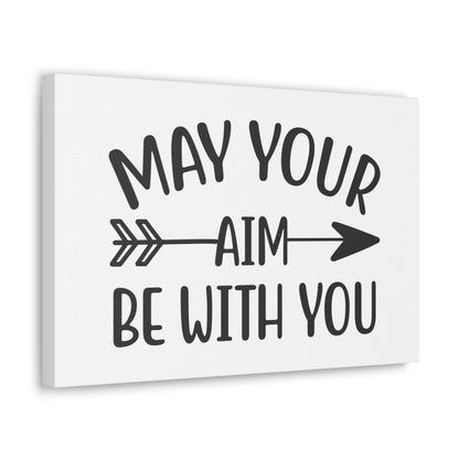 May Your Aim Be With You, Rustic Bathroom Decor, Farmhouse Bathroom Signs, Modern Bathroom Wall Decor, Funny Bathroom Signs, Bathroom Wall Art Ideas - SaviTraviDesigns