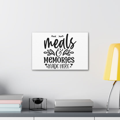 Memories Made Here, Kitchen quote canvas prints, Kitchen wall decor quotes, Kitchen canvas art, Funny kitchen quotes on canvas, Inspirational kitchen quotes - SaviTraviDesigns