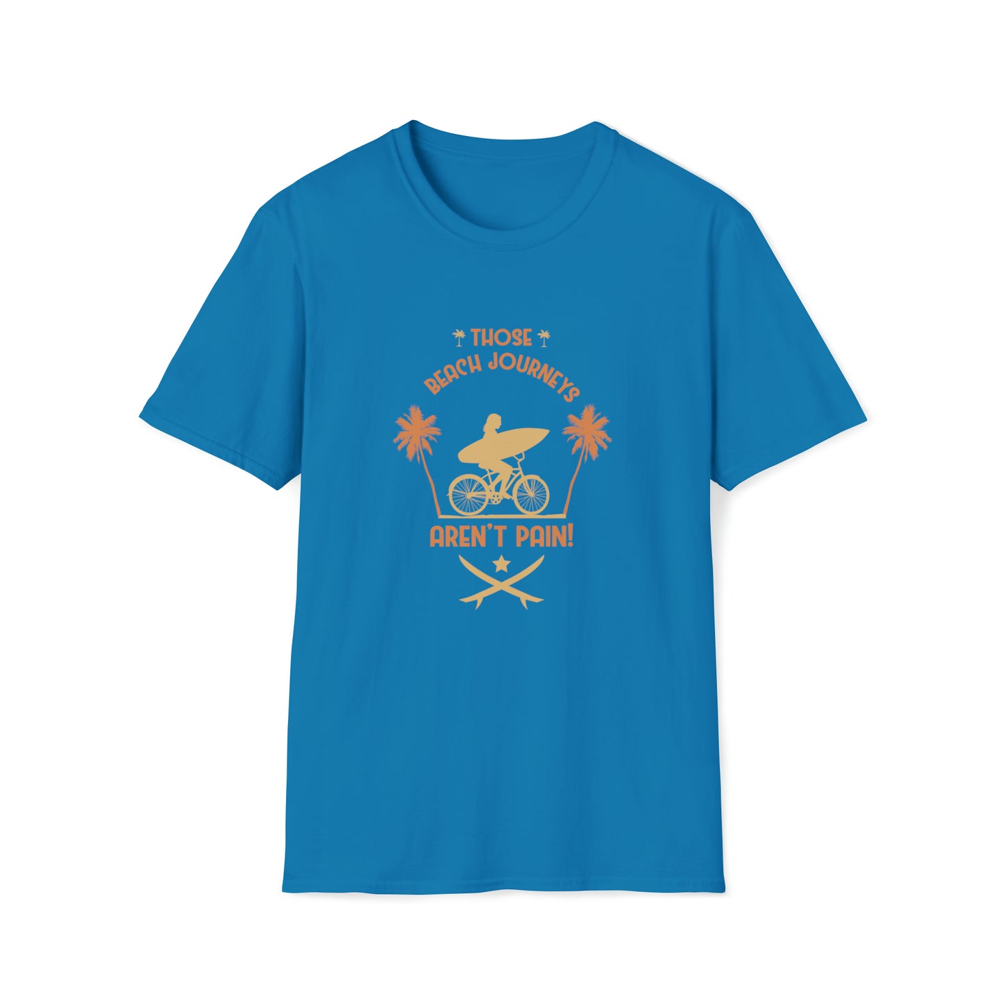 Beach Journey Sand And Sun |Beach Lifestyle Shirts | Summer Vibe Apparel Sapphire