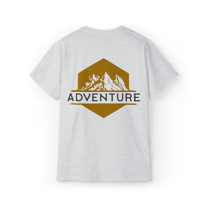 Mountain Adventure Shirt | Hiking & Camping Tee | Nature-Inspired Outdoor Apparel Ash