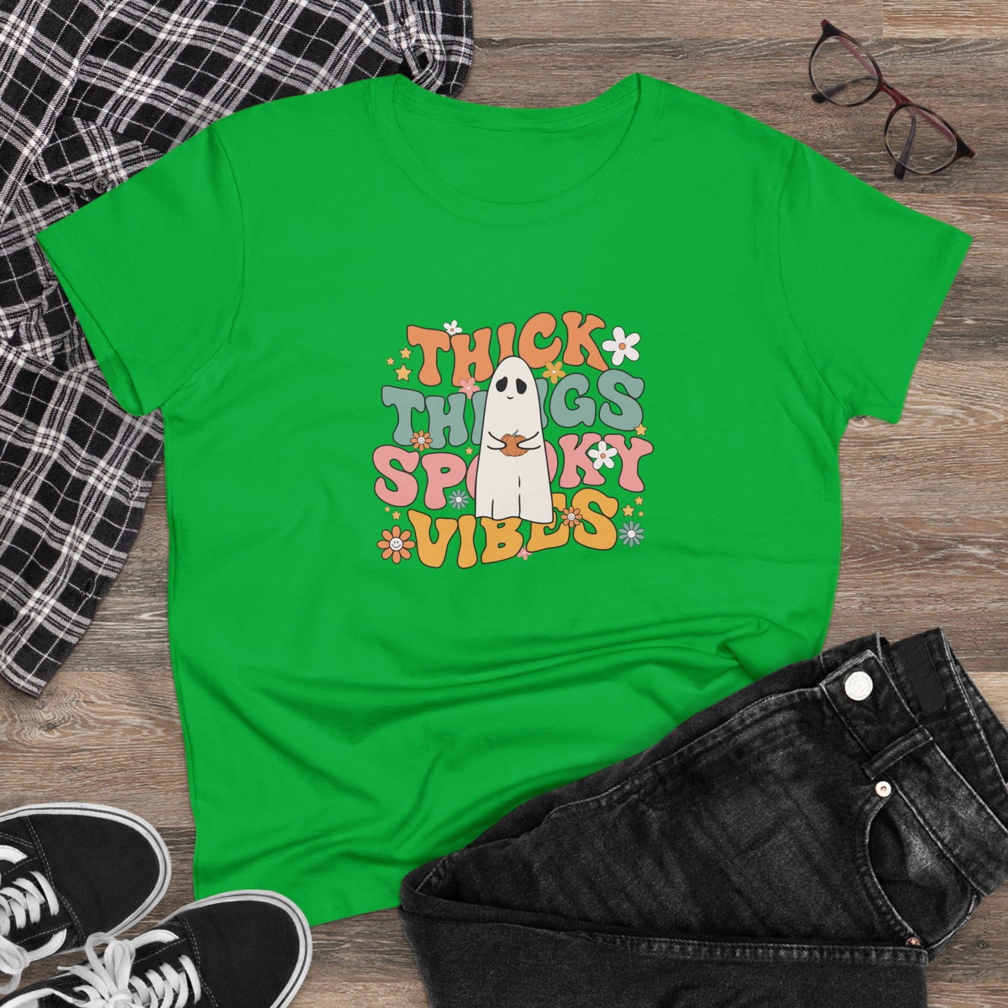 Thick Spooky Vibes, Halloween Graphic Shirts, Spooky Halloween Shirts, Scary Halloween Shirt Designs, Cute Halloween Graphic Tees, Funny Halloween Shirt Ideas