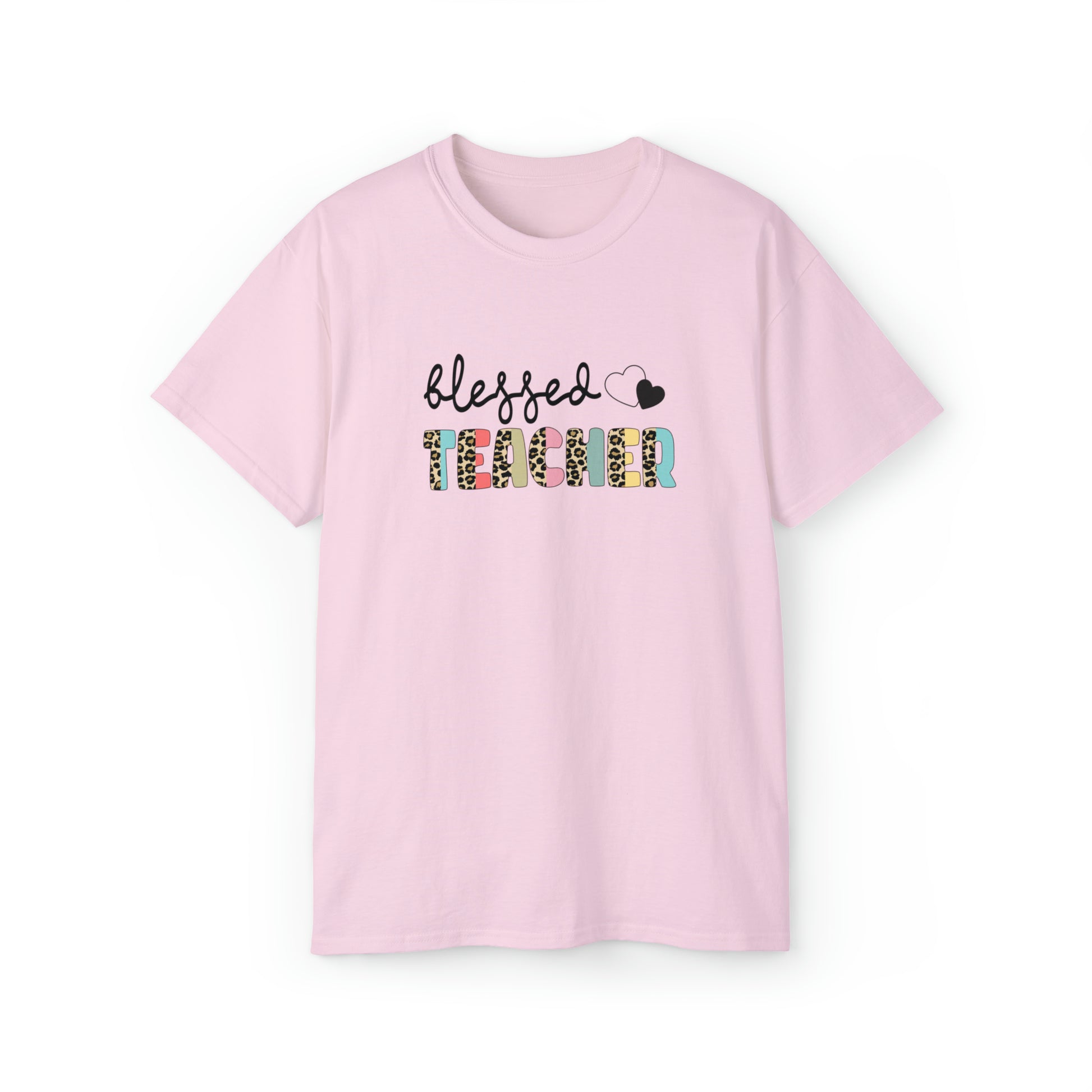 Blessed Teacher, Teacher Graphic Design Shirts, Educator T-Shirt Designs, Classroom Theme Shirts, Inspirational Teacher Tees, Teacher Appreciation Shirts - SaviTraviDesigns