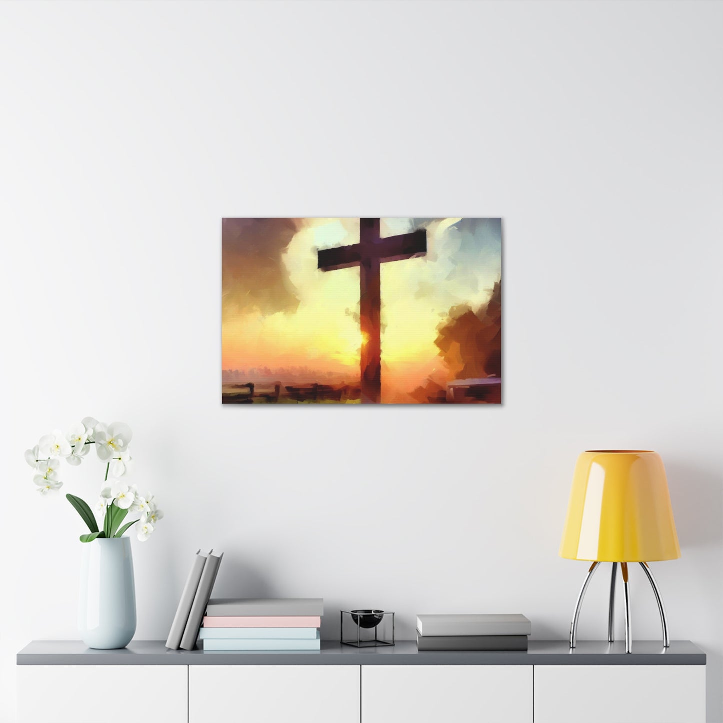 Christian wall art, Cross wall art, Country art, Canvas Gallery Wraps - SaviTraviDesigns