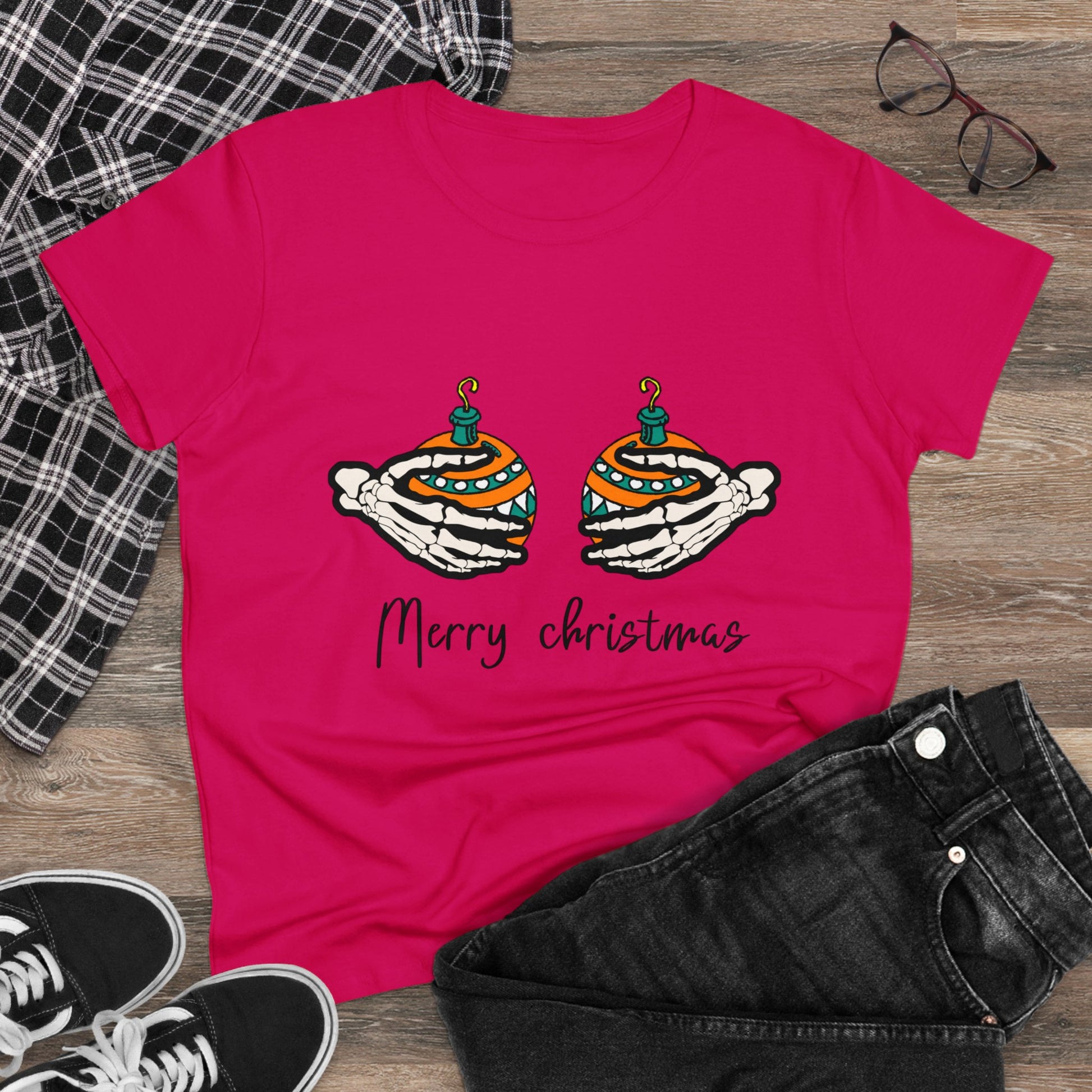 Merry Christmas, Cupping Ornaments, Christmas Graphic Shirts, Festive Holiday T-Shirts, Ugly Christmas Sweater Tees, Funny Christmas Shirt Designs, Cute Xmas Graphic Tees