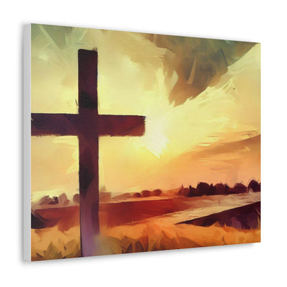 Christian Wall Art, Cross Wall Art, Canvas Gallery Wraps, Christian Country, Christian Art - SaviTraviDesigns