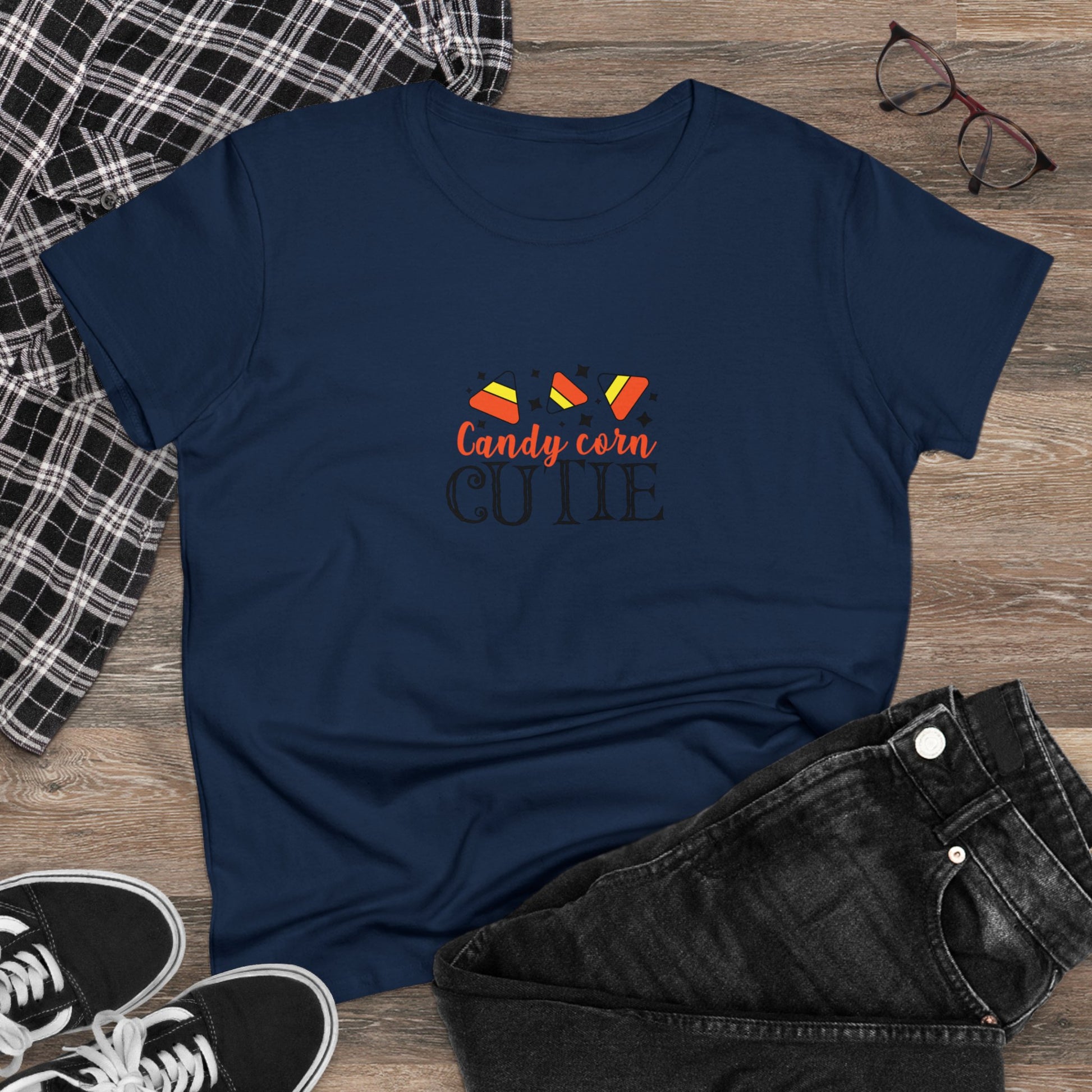 Candy Corn Cutie, Halloween Graphic Shirts, Spooky Halloween Shirts, Scary Halloween Shirt Designs, Cute Halloween Graphic Tees, Funny Halloween Shirt Ideas