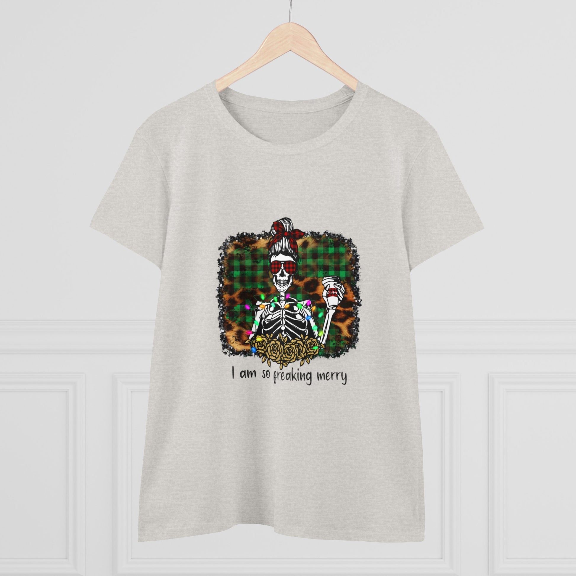 I'm So Freaking Merry, Christmas Graphic Shirts, Festive Holiday T-Shirts, Ugly Christmas Sweater Tees, Funny Christmas Shirt Designs, Cute Xmas Graphic Tees