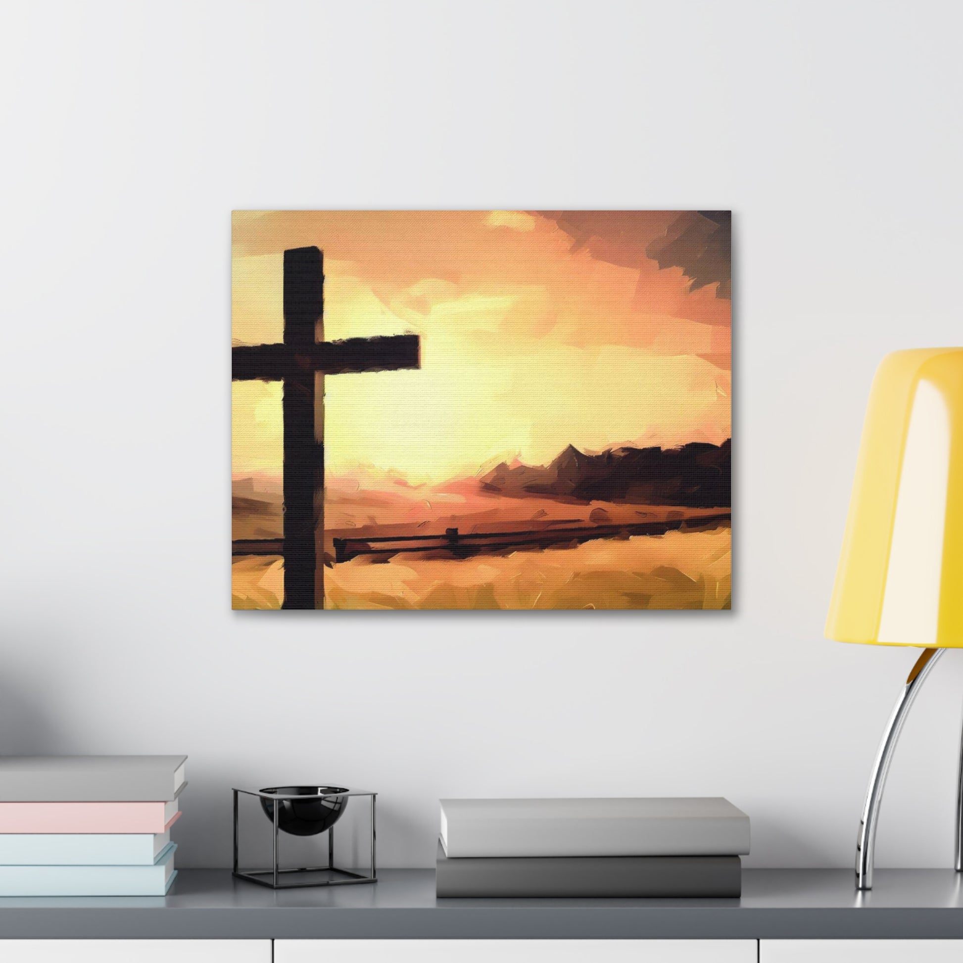 Christian wall art, Cross wall art, country art, Canvas Gallery Wraps - SaviTraviDesigns