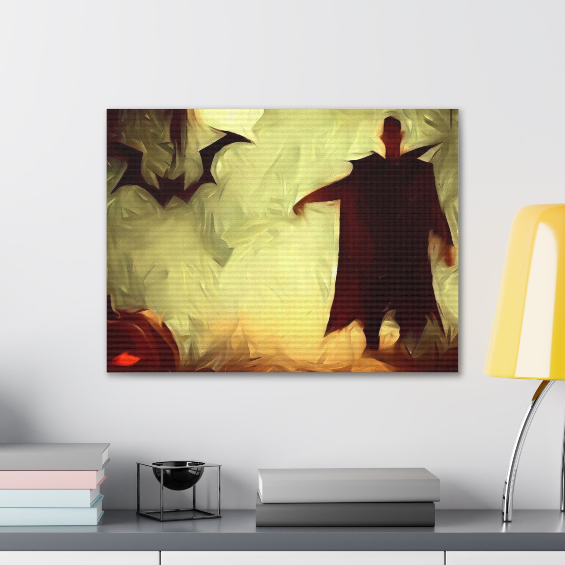 Halloween art, Vampire canvas prints, Scary Halloween decor, Halloween home decor, Halloween wall, Gothic wall decor, Canvas Gallery Wraps - SaviTraviDesigns