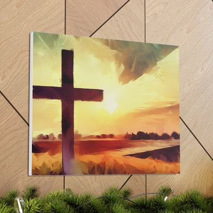 Christian Wall Art, Cross Wall Art, Canvas Gallery Wraps, Christian Country, Christian Art - SaviTraviDesigns