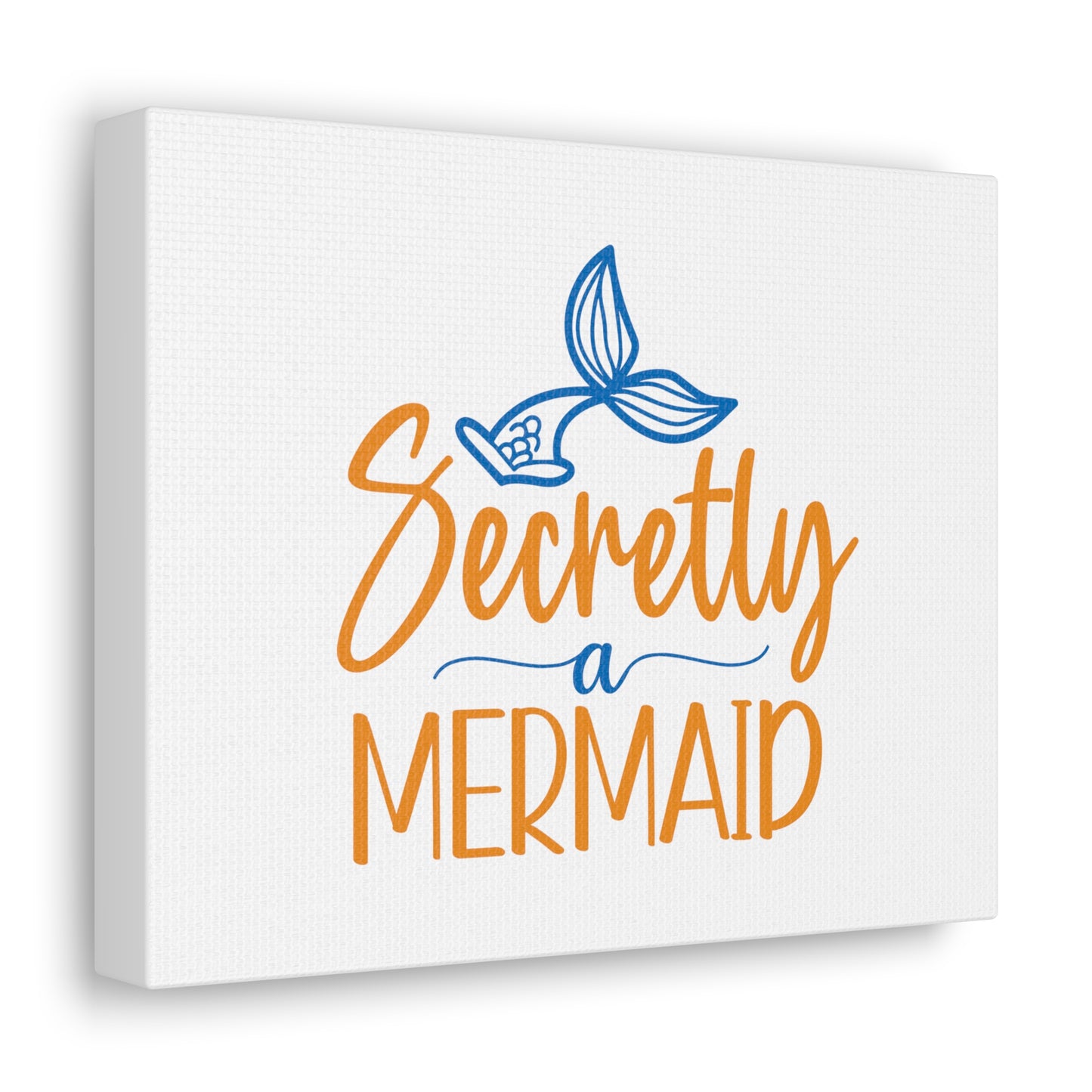 Secretly A Mermaid, Mermaid Wall Art, Coastal Mermaid Decor, Beach House Mermaid Signs, Nautical Mermaid Decor, Mermaid Nursery Wall Decor - SaviTraviDesigns