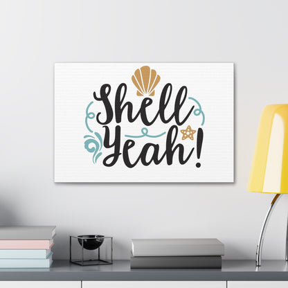 Shell Yeah, Mermaid Wall Art, Coastal Mermaid Decor, Beach House Mermaid Signs, Nautical Mermaid Decor, Mermaid Nursery Wall Decor - SaviTraviDesigns