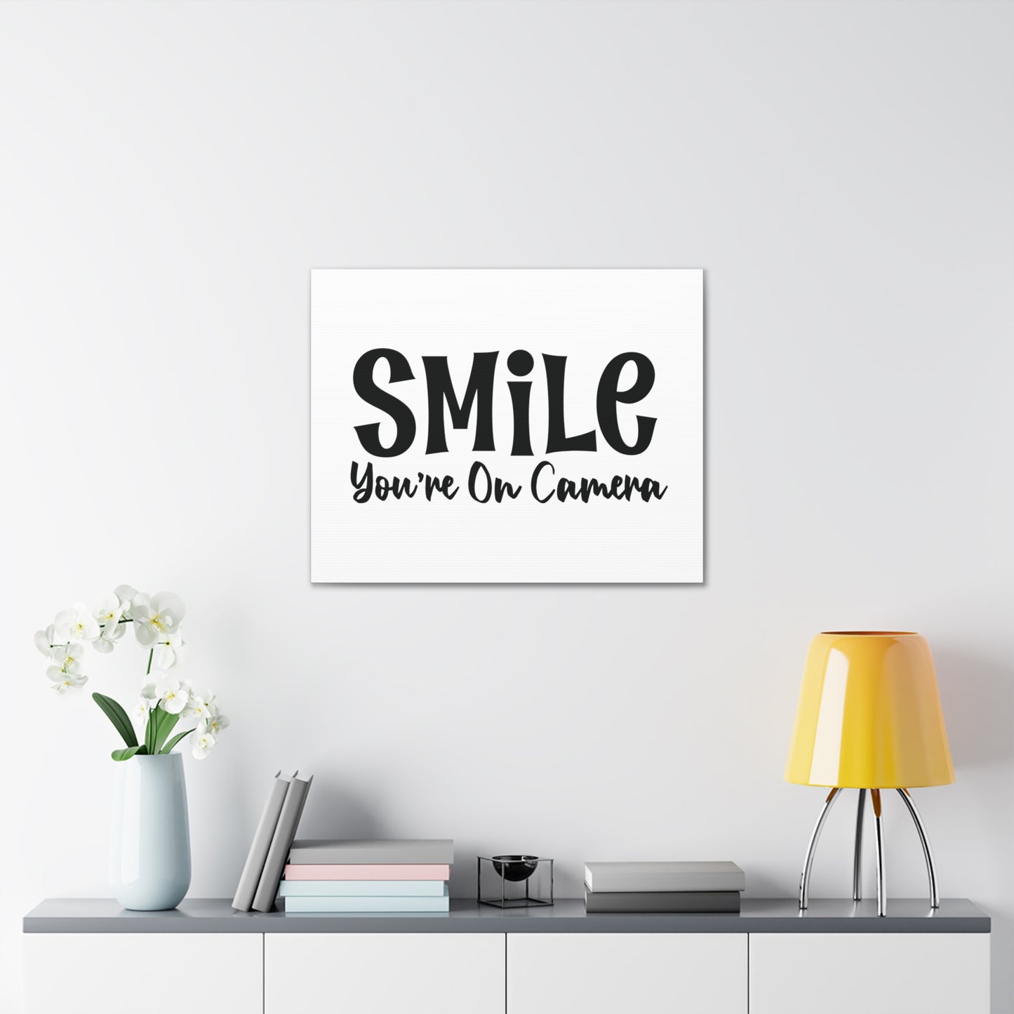 Smile You are on Camera, Home decor quotes, House and home signs, Inspirational home quotes, Home sweet home signs, Welcome home signs, Family home quotes, Living room wall quotes - SaviTraviDesigns