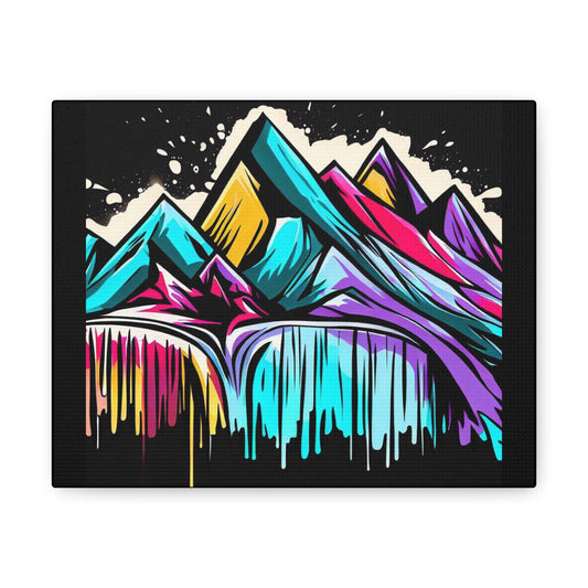 Graffiti canvas prints, Spray can art paintings, Street art canvas art, Urban graffiti artwork, Graffiti wall decor - SaviTraviDesigns