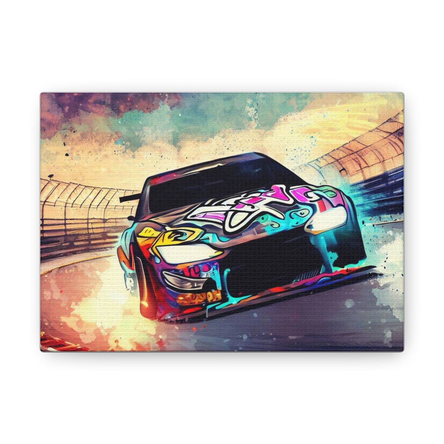 Street Racing, Nascar, Graffiti art prints, Street art canvas, Urban art decor, Graffiti-style wall art, Graffiti canvas prints, Street art posters - SaviTraviDesigns