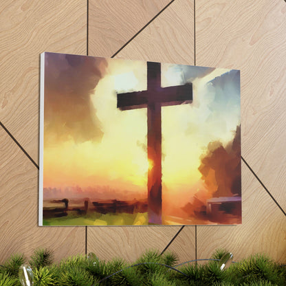 Christian wall art, Cross wall art, Country art, Canvas Gallery Wraps - SaviTraviDesigns