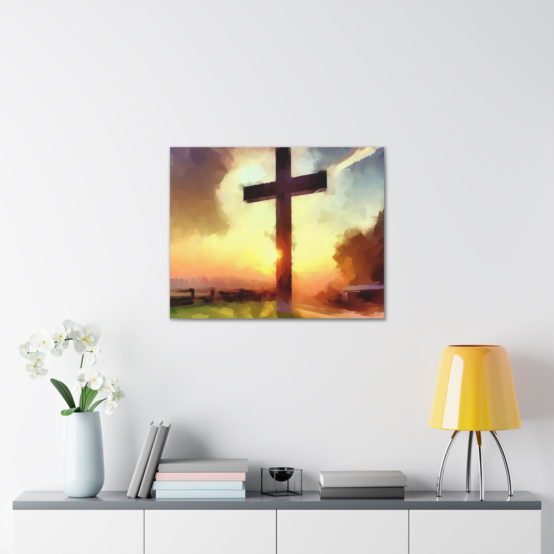 Christian wall art, Cross wall art, Country art, Canvas Gallery Wraps - SaviTraviDesigns