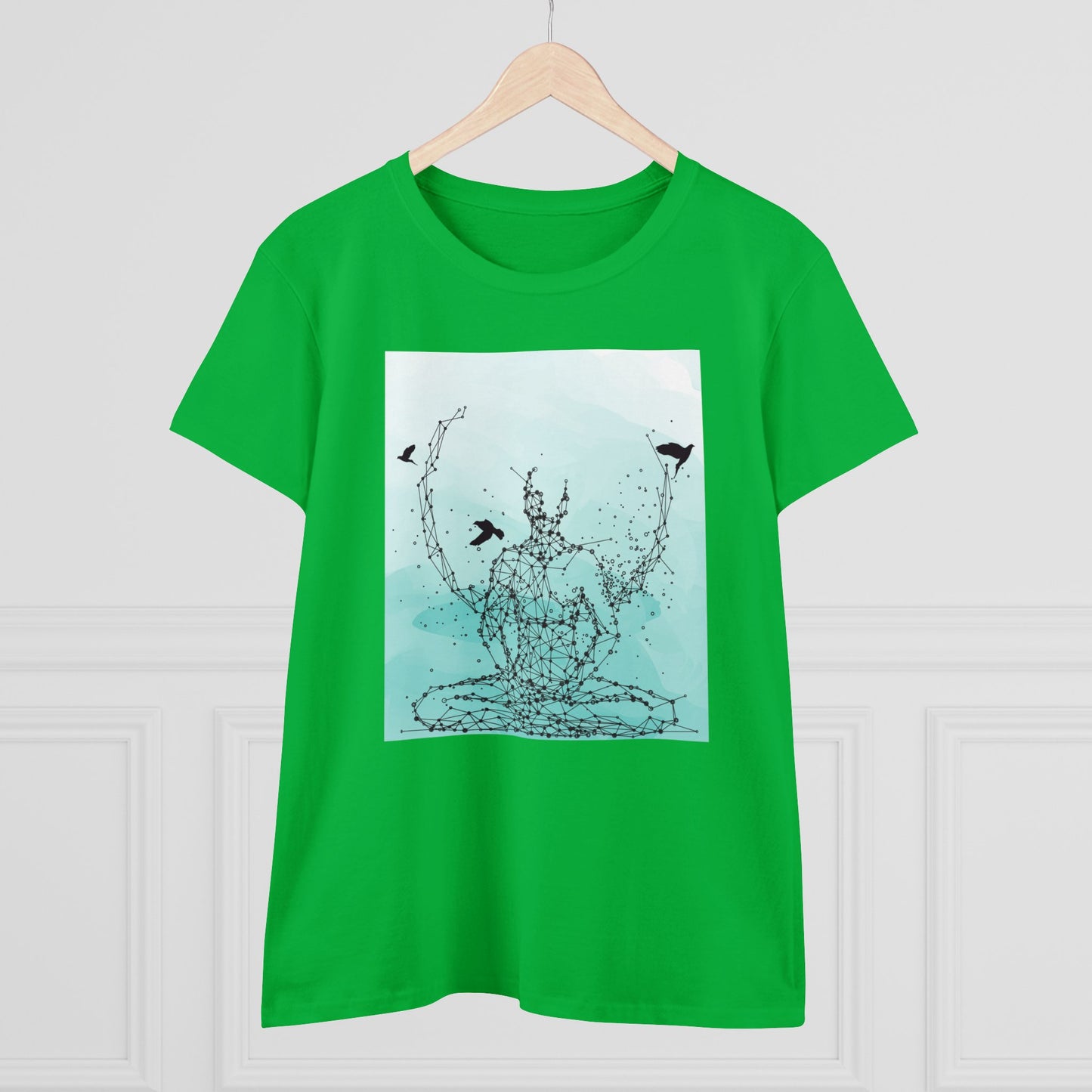 Meditation T-Shirts, Yoga Graphic Tees, Mindfulness Apparel, Zen T-Shirts, Spiritual Shirts, Chakra Tees, Womens T-Shirt