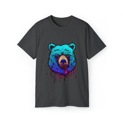 Graffiti shirt, Bear shirt, Urban Art T-Shirt, Blue BearUrban Art - SaviTraviDesigns