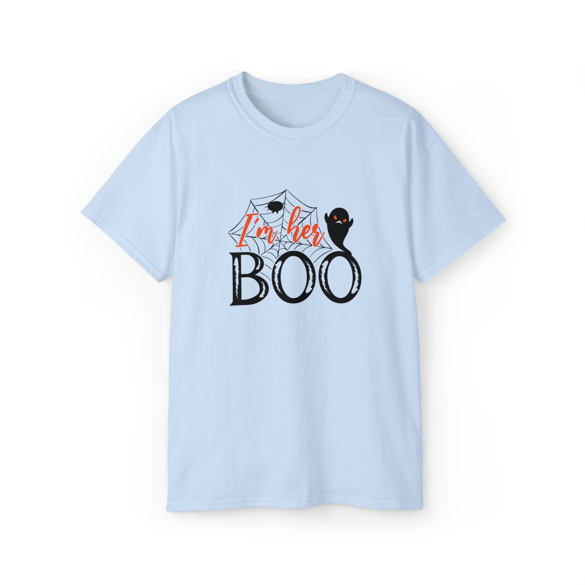 I'm Her Boo, Halloween Graphic Shirts, Spooky Halloween Shirts, Scary Halloween Shirt Designs, Cute Halloween Graphic Tees, Funny Halloween Shirt Ideas - SaviTraviDesigns