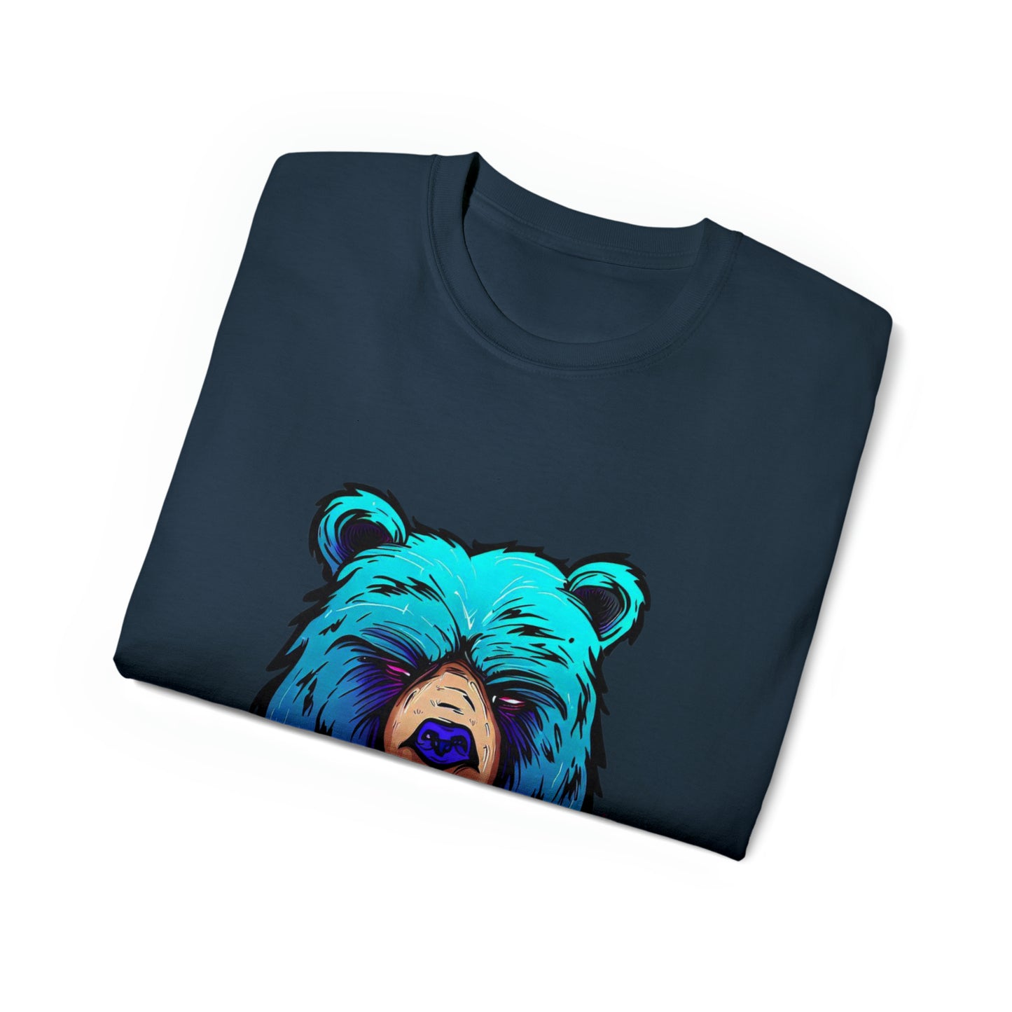 Graffiti shirt, Bear shirt, Urban Art T-Shirt, Blue BearUrban Art - SaviTraviDesigns