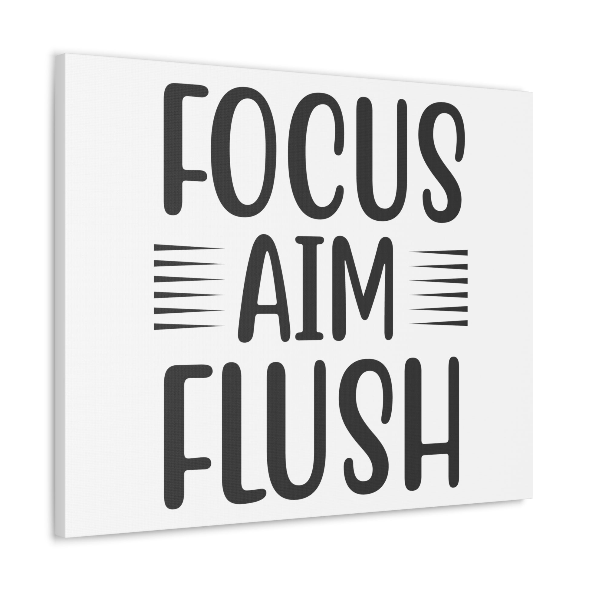 Focus Aim Flush, Rustic Bathroom Decor, Farmhouse Bathroom Signs, Modern Bathroom Wall Decor, Funny Bathroom Signs, Bathroom Wall Art Ideas - SaviTraviDesigns