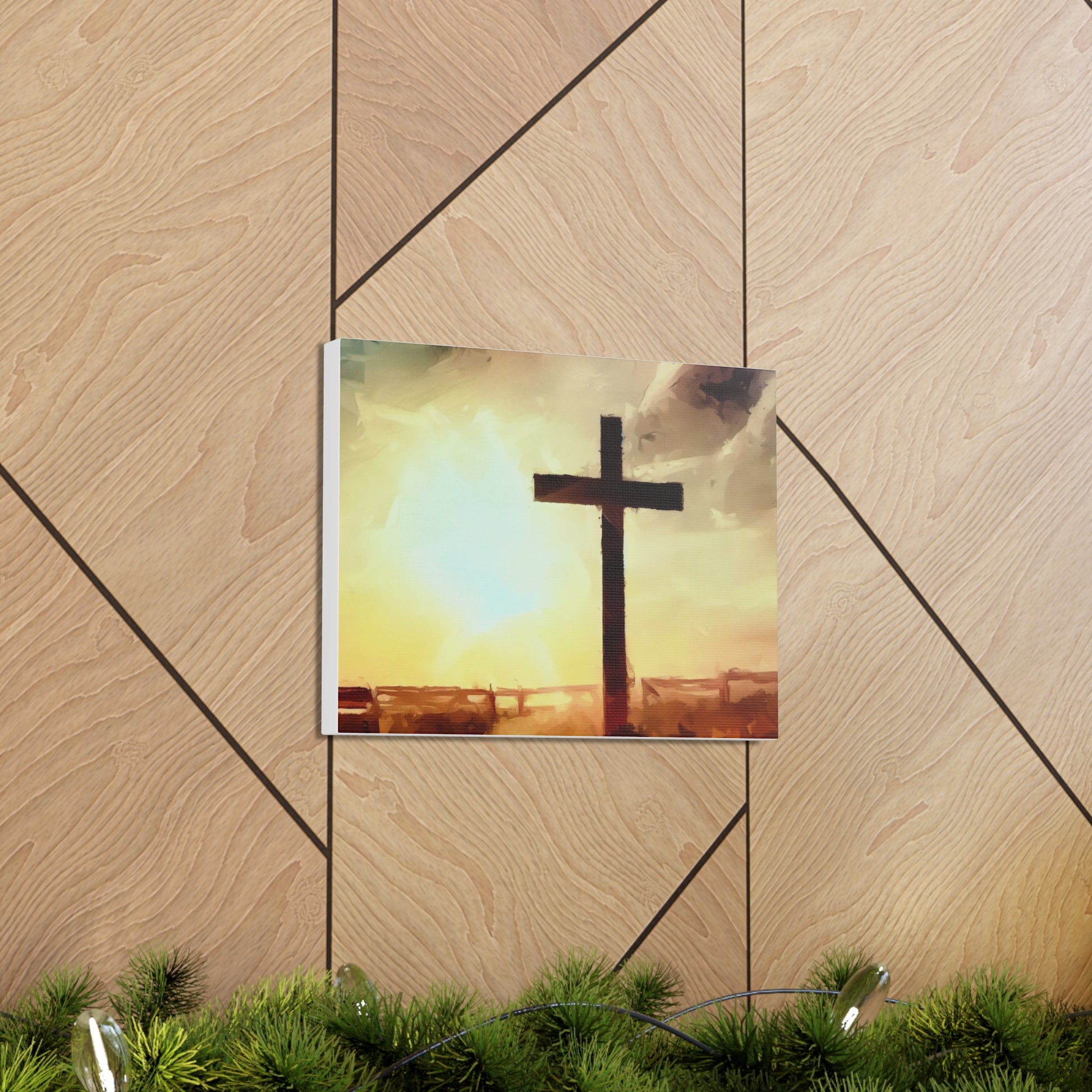 Christian wall art, Cross wall art, Country art, Canvas Gallery Wraps - SaviTraviDesigns