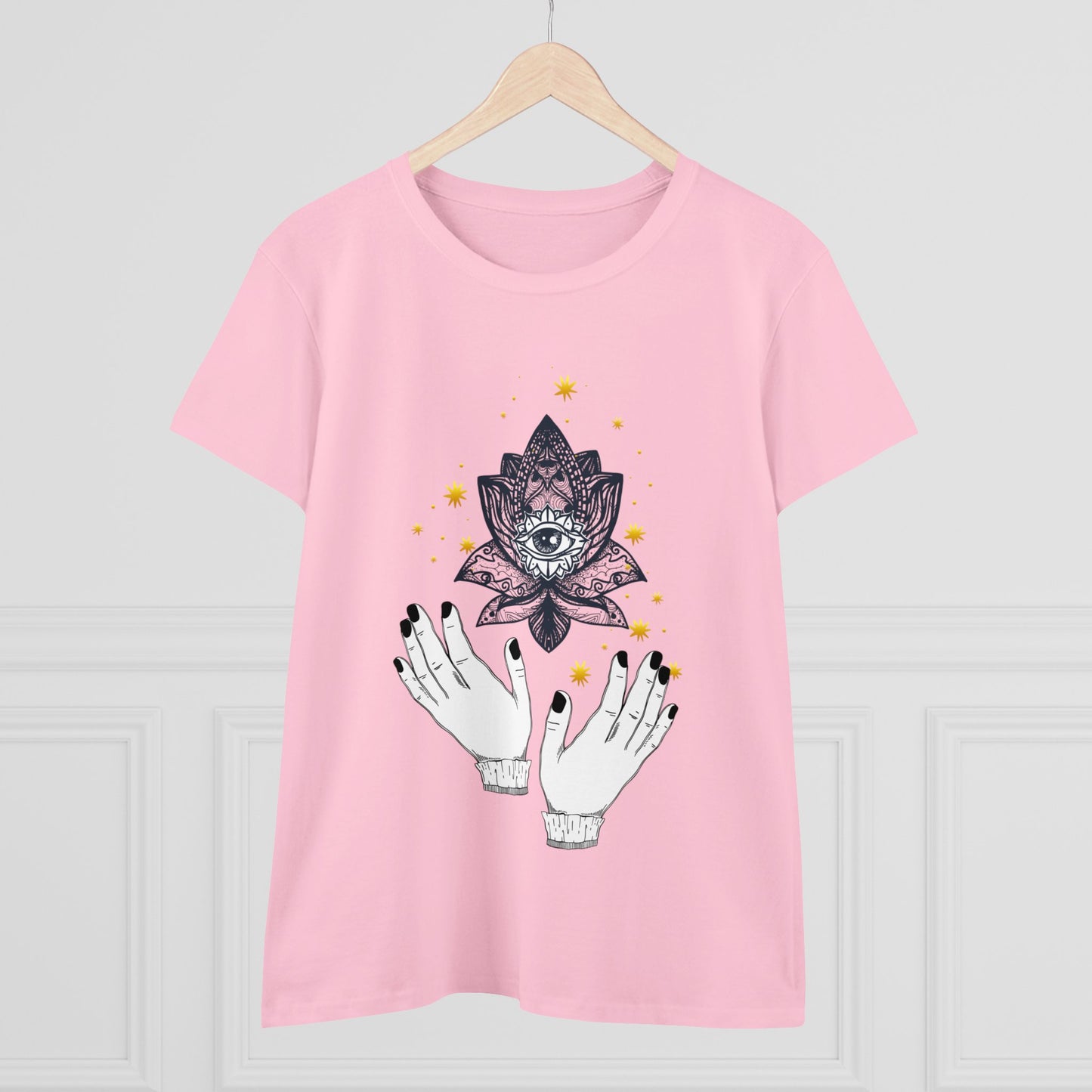 Meditation T-Shirts, Yoga Graphic Tees, Mindfulness Apparel, Zen T-Shirts, Spiritual Shirts, Chakra Tees, Womens T-Shirt