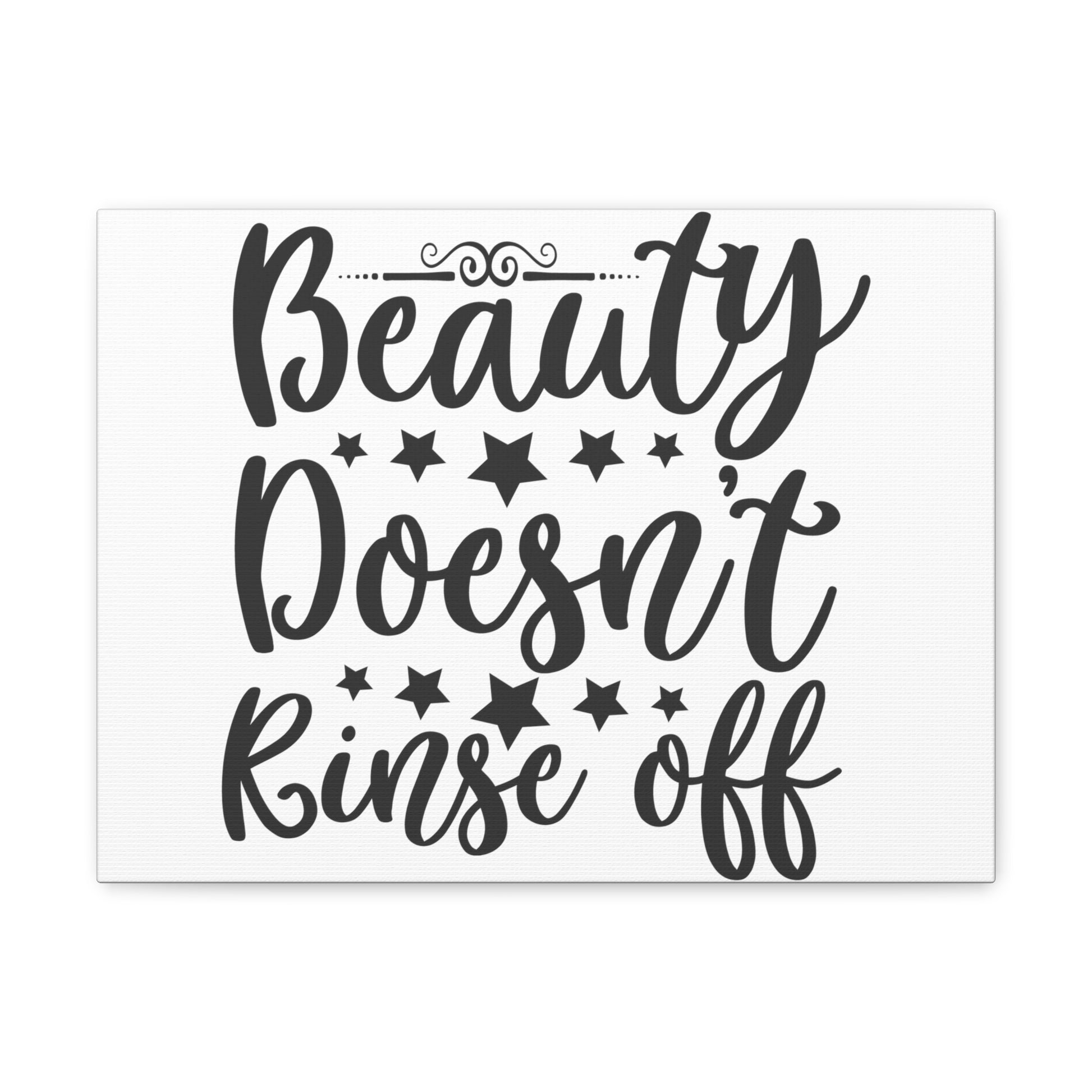 Beauty Doesn't Rinse Off, Rustic Bathroom Decor, Farmhouse Bathroom Signs, Modern Bathroom Wall Decor, Funny Bathroom Signs, Bathroom Wall Art Ideas - SaviTraviDesigns