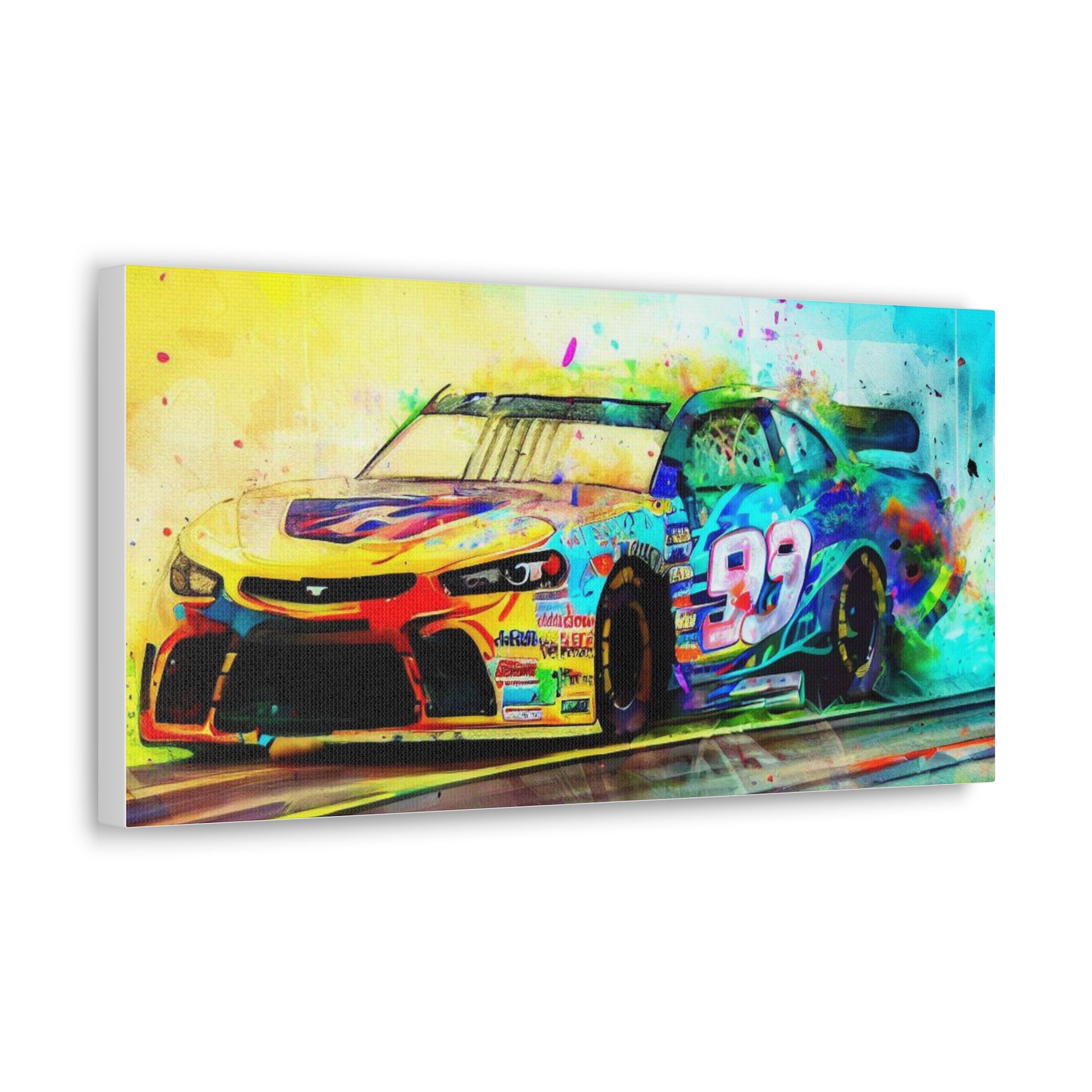 Nascar Painting, Graffiti art prints, Street art canvas, Urban art decor, Graffiti-style wall art, Graffiti canvas prints, Street art posters