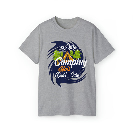 Hiking Shirt, Camping Shirt, Outdoors Shirt, Outdoor Gear, Graphic Shirt, Camping Hair Shirt - SaviTraviDesigns