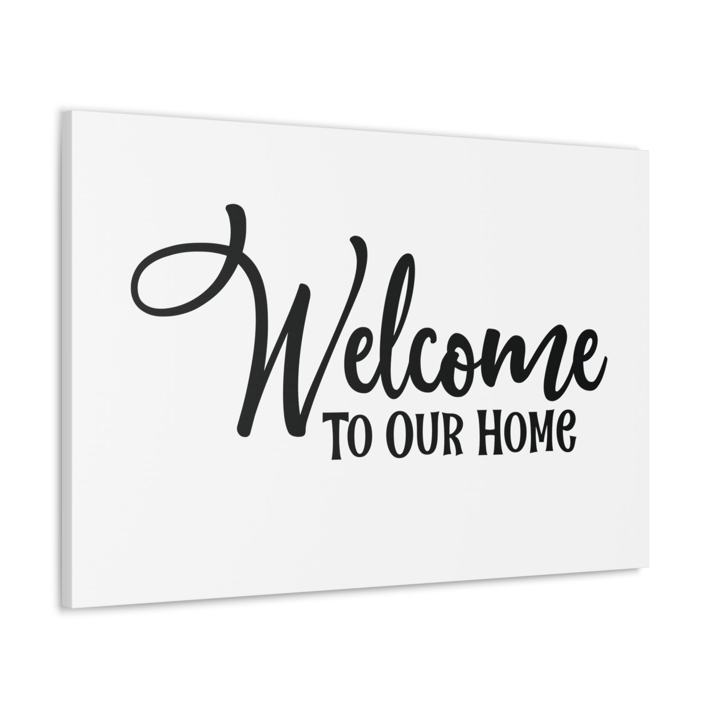 Welcome to Our Home, Home decor quotes, House and home signs, Inspirational home quotes, Home sweet home signs, Welcome home signs, Family home quotes, Living room wall quotes - SaviTraviDesigns