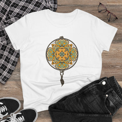 Meditation T-Shirts, Yoga Graphic Tees, Mindfulness Apparel, Zen T-Shirts, Spiritual Shirts, Chakra Tees, Womens T-Shirt White