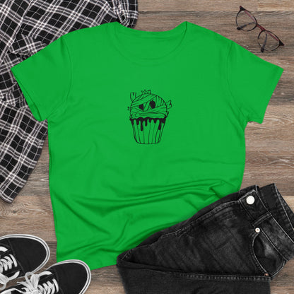 Mummy Cupcake, Halloween Cupcake Designs, Halloween Graphic Shirts, Spooky Halloween Shirts, Cute Halloween Graphic Tees