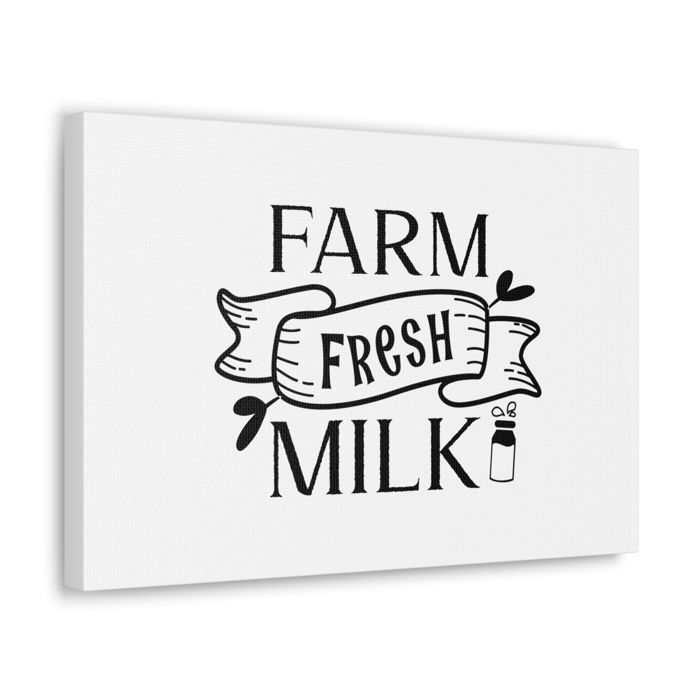 Farm Fresh Milk, Kitchen quote canvas prints, Kitchen wall decor quotes, Kitchen canvas art, Funny kitchen quotes on canvas, Inspirational kitchen quotes