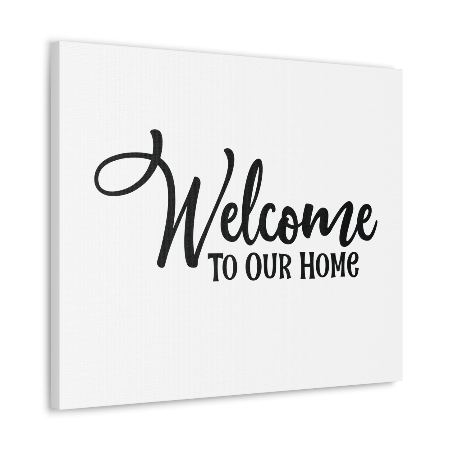 Welcome to Our Home, Home decor quotes, House and home signs, Inspirational home quotes, Home sweet home signs, Welcome home signs, Family home quotes, Living room wall quotes - SaviTraviDesigns