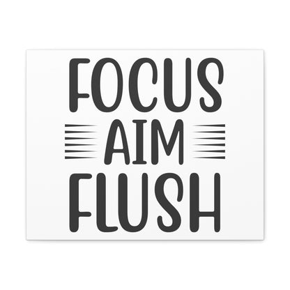 Focus Aim Flush, Rustic Bathroom Decor, Farmhouse Bathroom Signs, Modern Bathroom Wall Decor, Funny Bathroom Signs, Bathroom Wall Art Ideas - SaviTraviDesigns