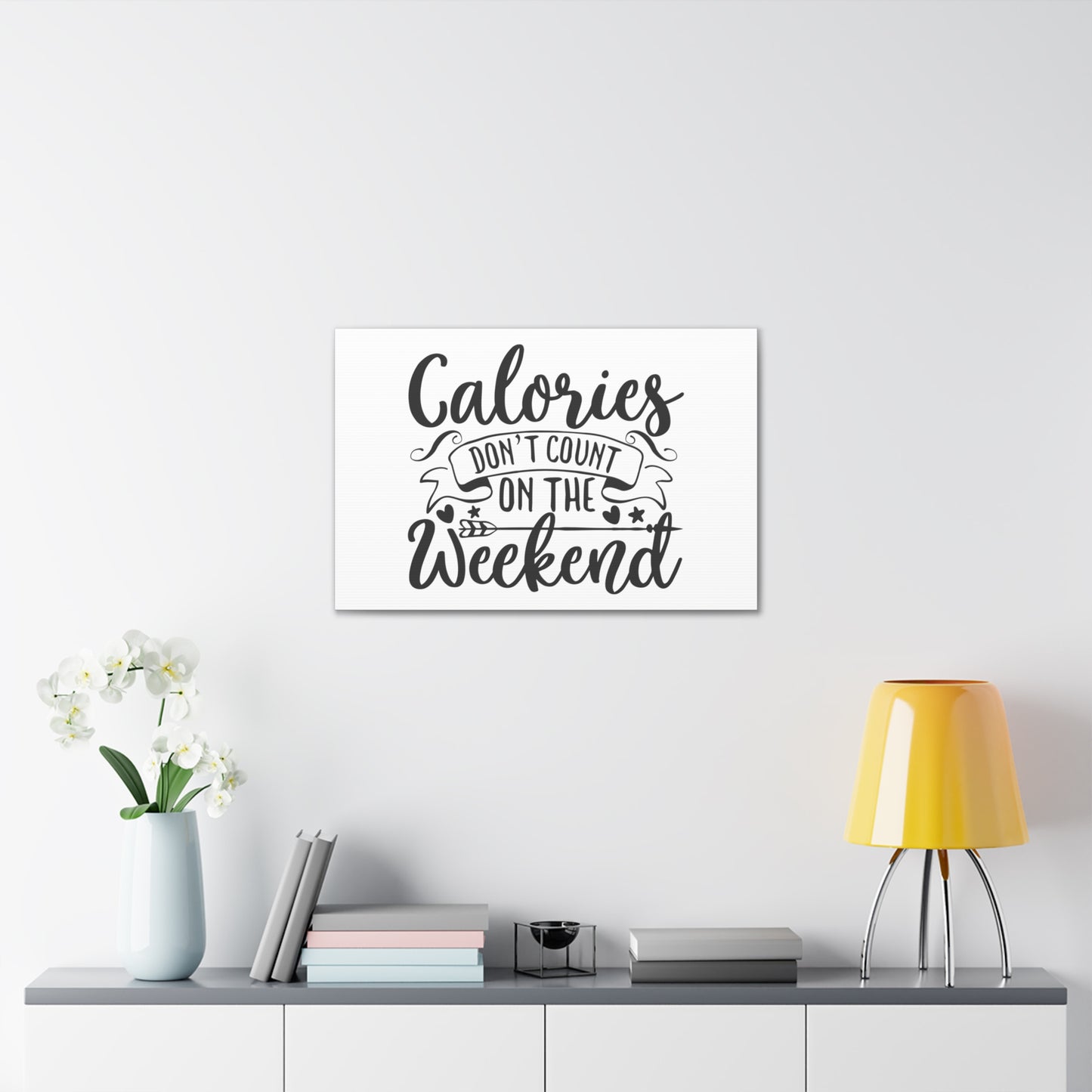 Calories Don't Count, Kitchen quote canvas prints, Kitchen wall decor quotes, Kitchen canvas art, Funny kitchen quotes on canvas, Inspirational kitchen quotes