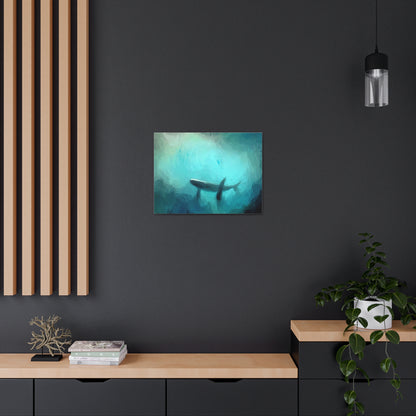 Giant Whale Oil Painting Canvas