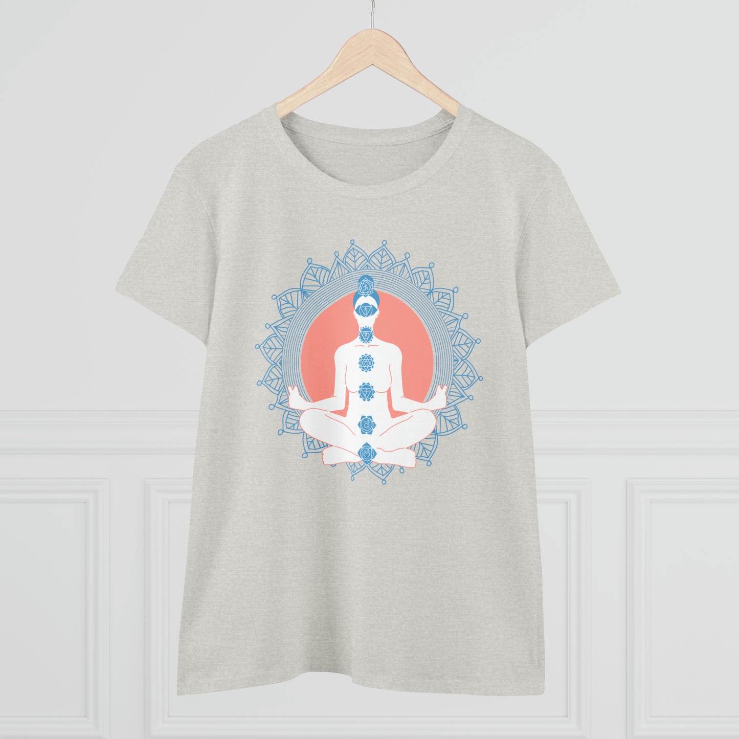 Meditation T-Shirts, Yoga Graphic Tees, Mindfulness Apparel, Zen T-Shirts, Spiritual Shirts, Chakra Tees, Womens T-Shirt