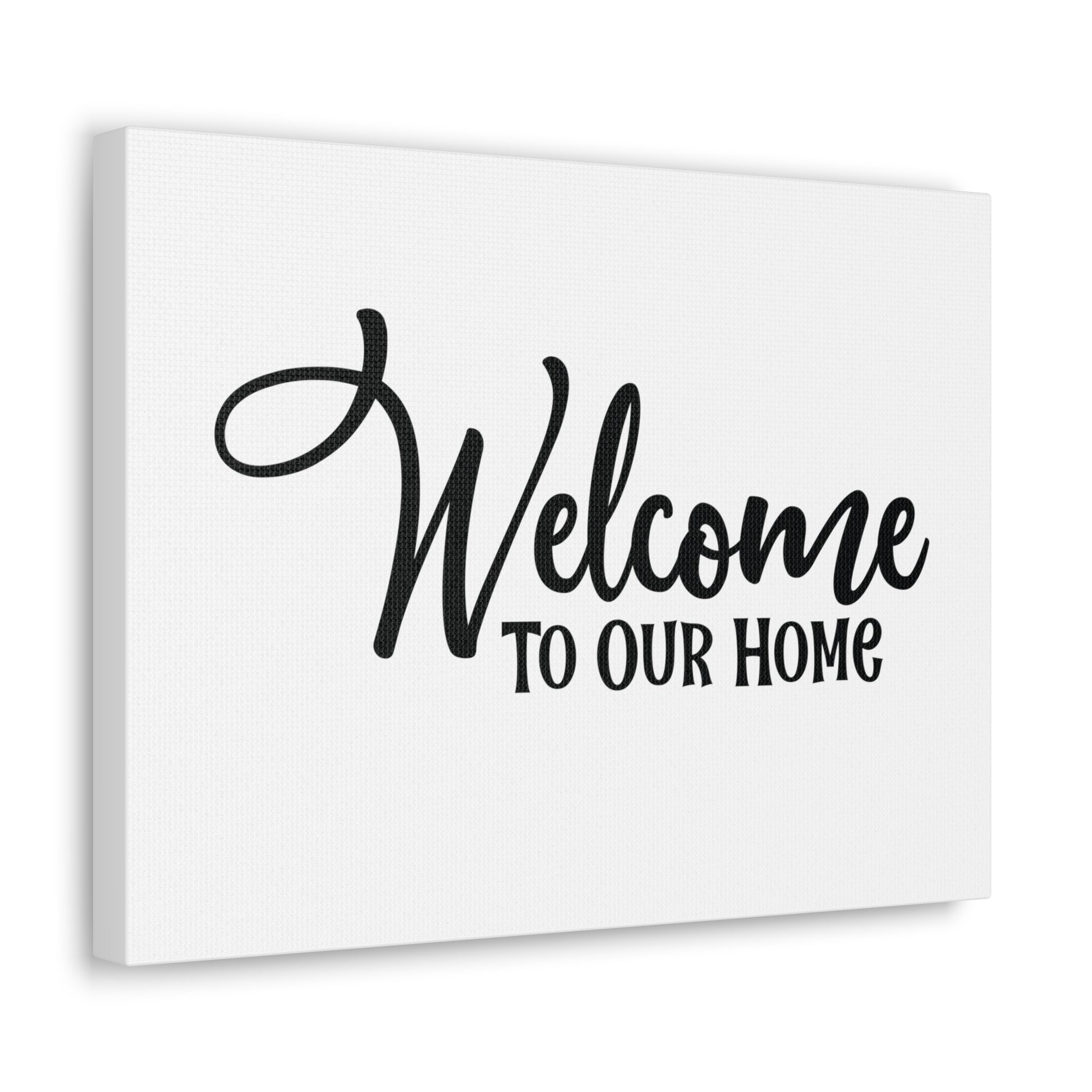 Welcome to Our Home, Home decor quotes, House and home signs, Inspirational home quotes, Home sweet home signs, Welcome home signs, Family home quotes, Living room wall quotes - SaviTraviDesigns