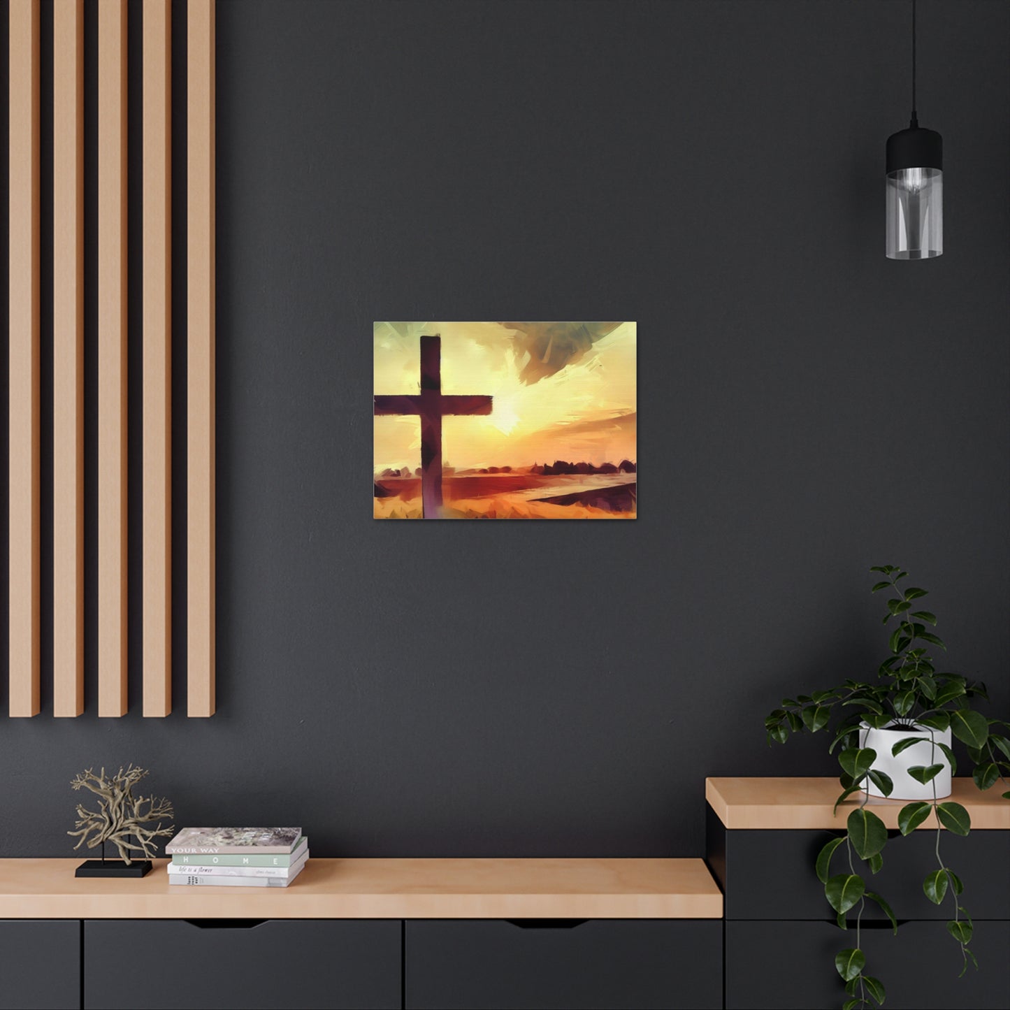 Christian Wall Art, Cross Wall Art, Canvas Gallery Wraps, Christian Country, Christian Art - SaviTraviDesigns