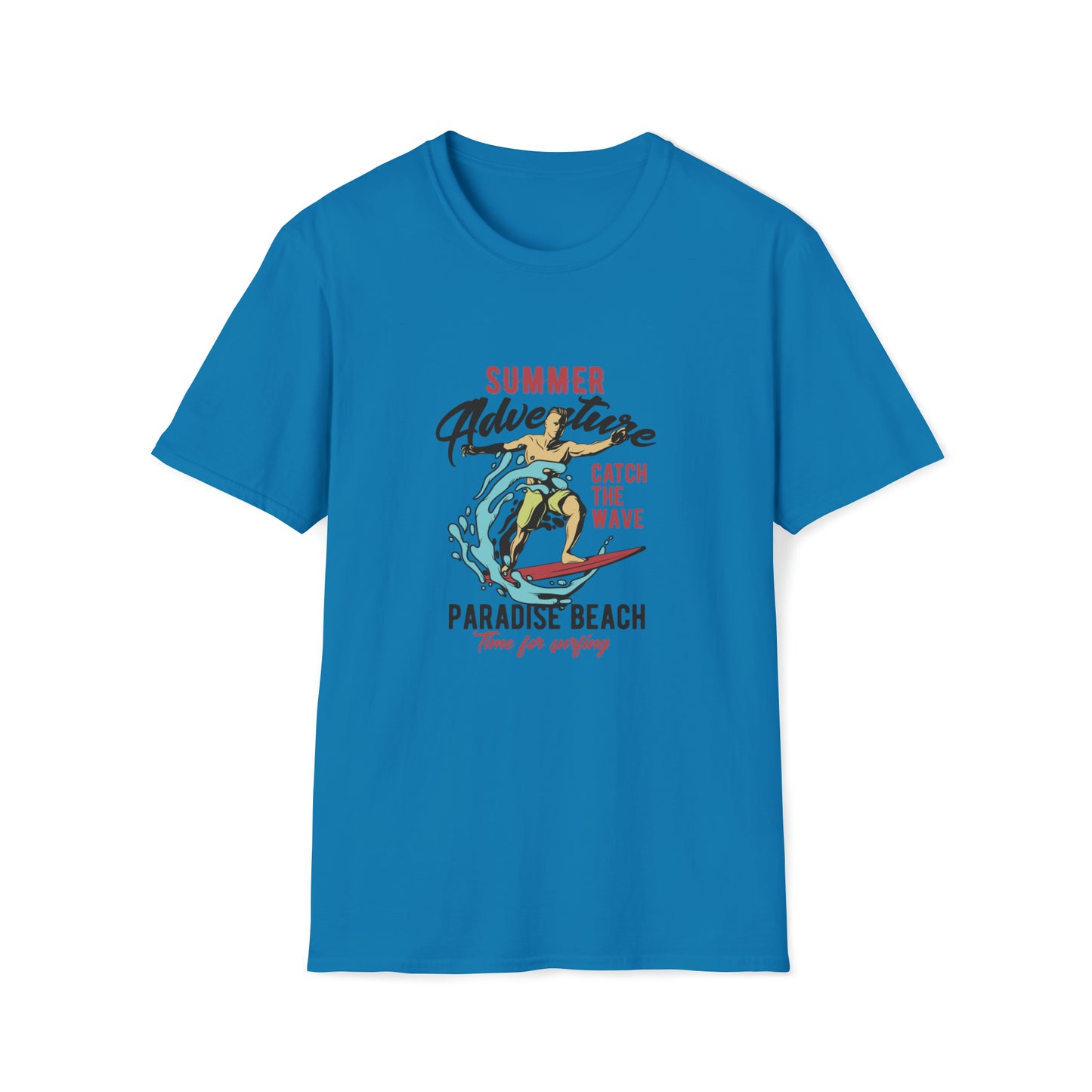 Summer Adventure Paradise Beach |Beach Lifestyle Shirts | Summer Vibe Apparel Sapphire